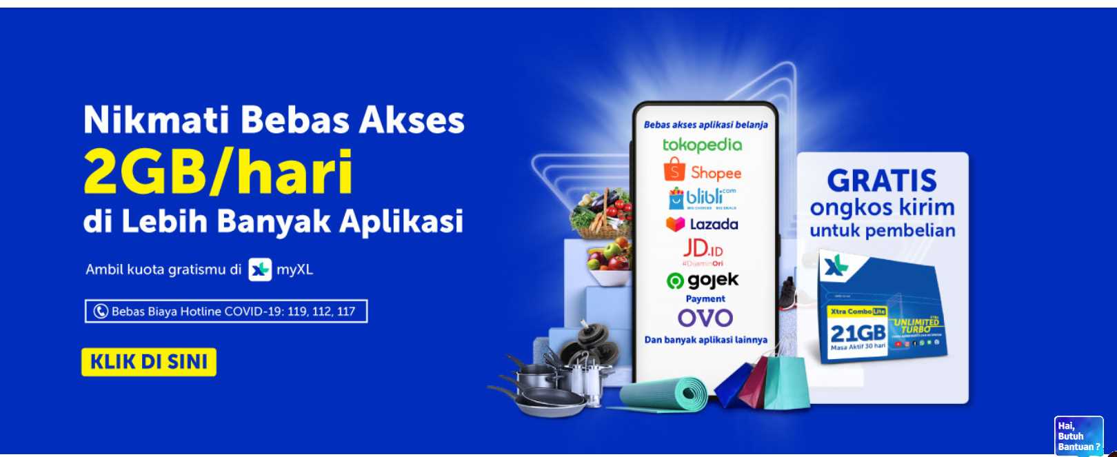 Cara Mendapatkan Kuota Gratis XL Tanpa Aplikasi Dan Pulsa Baru 2021