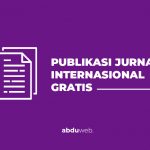 publikasi jurnal internasional gratis