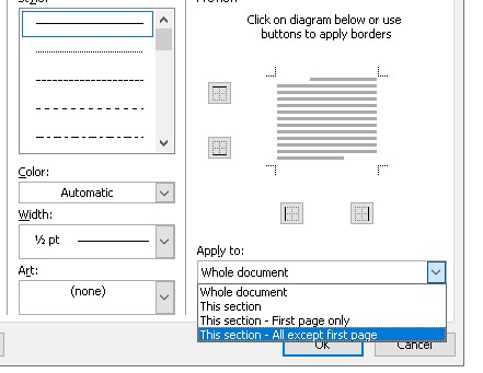 Cara Membuat Bingkai Di Word