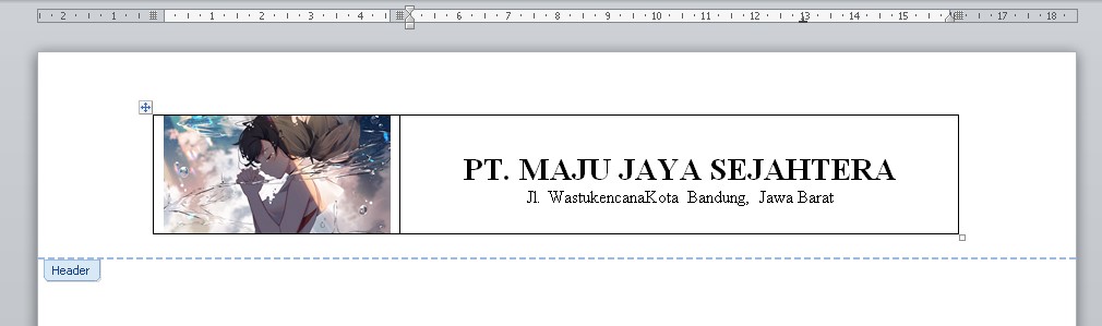 Cara Membuat Kop Surat Di Word