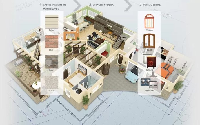 aplikasi desain rumah