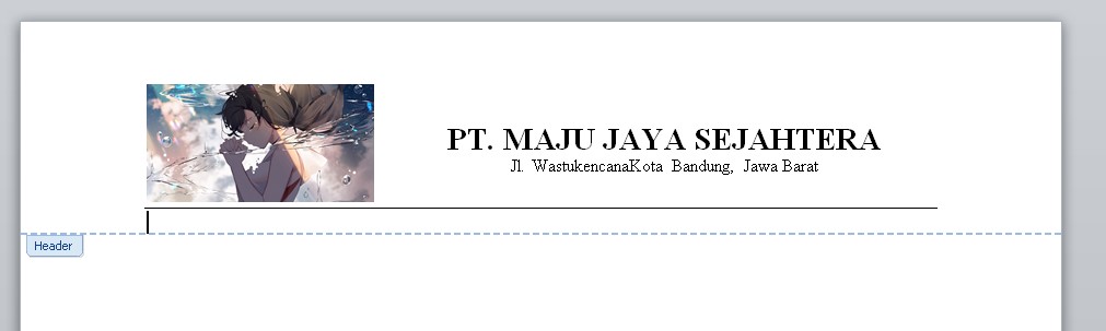 Cara Membuat Kop Surat Di Word