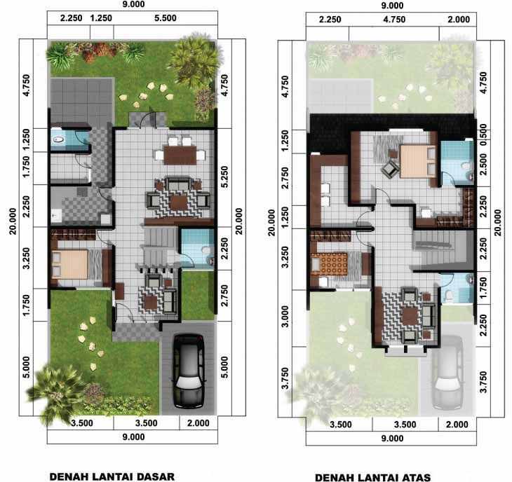 desain rumah minimalis lantai 2