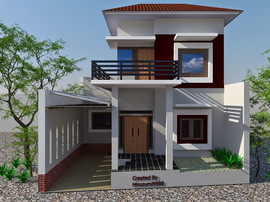 desain rumah minimalis lantai 2