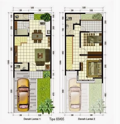desain rumah minimalis 2 lantai