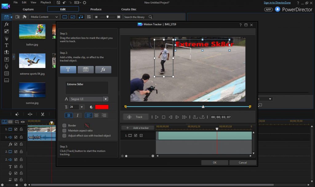 aplikasi edit video pc cyberlink power director