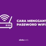 cara ganti password wifi