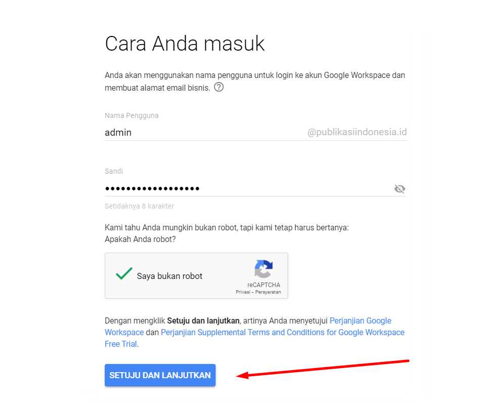 cara membuat akun google suite