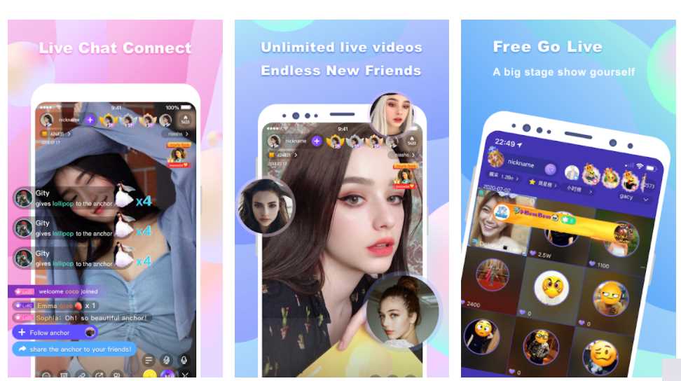 aplikasi live streaming no banned china