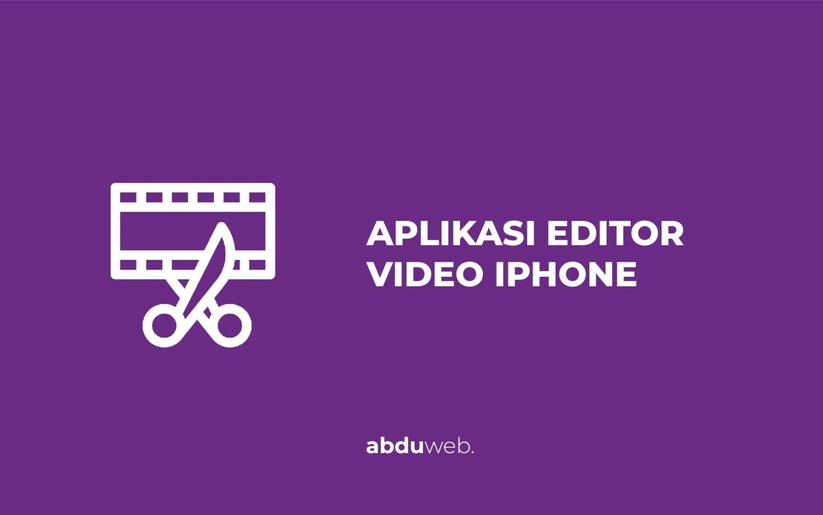 Aplikasi Editor Video Iphone
