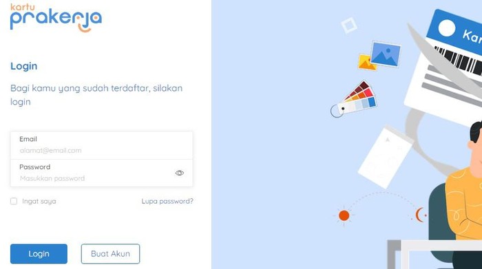 Cara Daftar Pra Kerja