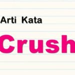 Crush Arti Bahasa Gaul