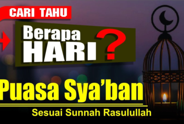 Puasa Nisfu Syaban 2021 Tanggal Berapa