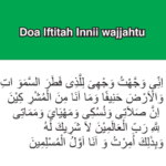 Arti Dari Doa Iftitah