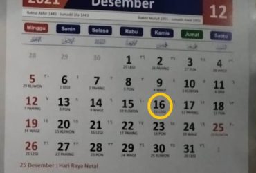 16 Desember Diperingati Hari Apa