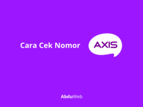 cara cek nomor axis