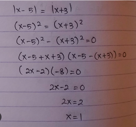 3 Nilai X Yang Memenuhi Persamaan