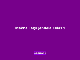 makna lagu jendela kelas 1