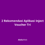 Aplikasi Inject Voucher Tri