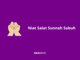 Niat Salat Sunnah Subuh