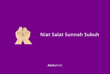 Niat Salat Sunnah Subuh