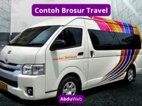Contoh Brosur Travel