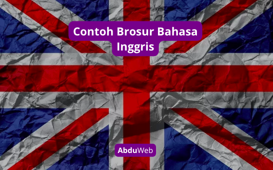 Contoh Brosur Bahasa Inggris