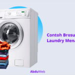 Contoh Brosur Laundry Menarik