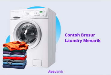 Contoh Brosur Laundry Menarik