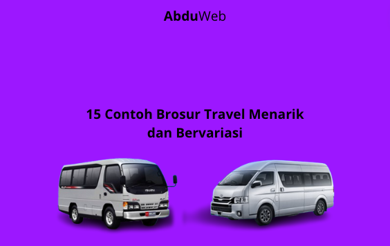 Contoh Brosur Travel