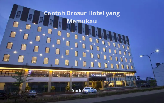 Contoh Brosur Hotel yang Menarik