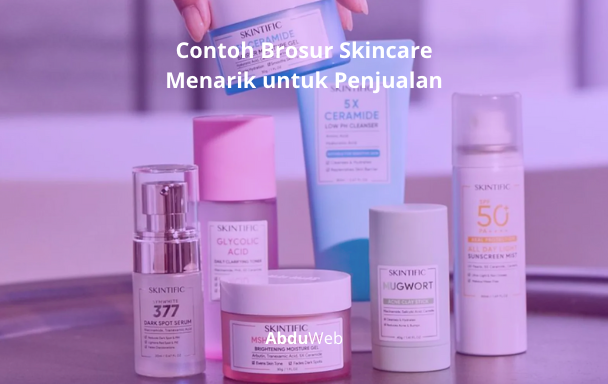 Contoh Brosur Skincare