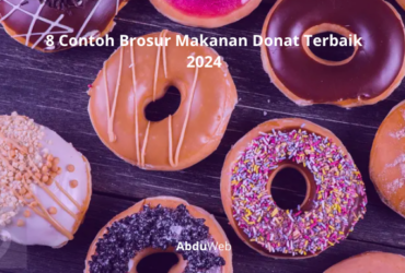 Contoh Brosur Makanan Donat