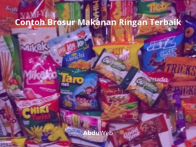 Contoh Brosur Makanan Ringan