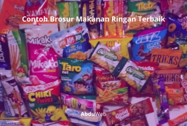 Contoh Brosur Makanan Ringan