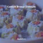 Contoh Brosur Dimsum