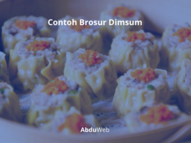 Contoh Brosur Dimsum