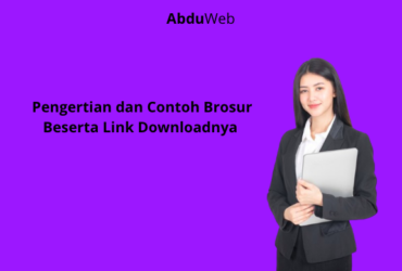 Pengertian dan Contoh Brosur Beserta Link Downloadnya