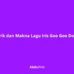 Makna Lagu Iris Goo Goo Dolls