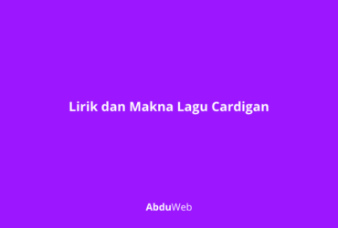 Lirik dan Makna Lagu Cardigan