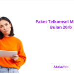 Paket Telkomsel Murah 1 Bulan 20rb