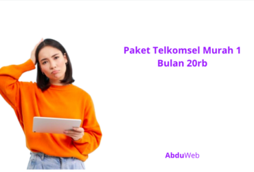 Paket Telkomsel Murah 1 Bulan 20rb