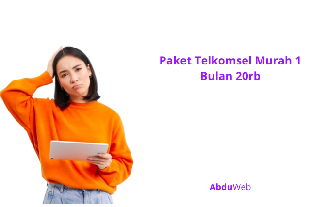 Paket Telkomsel Murah 1 Bulan 20rb