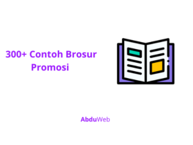 Contoh Brosur Promosi