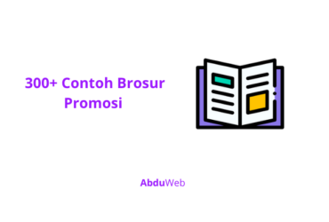 Contoh Brosur Promosi